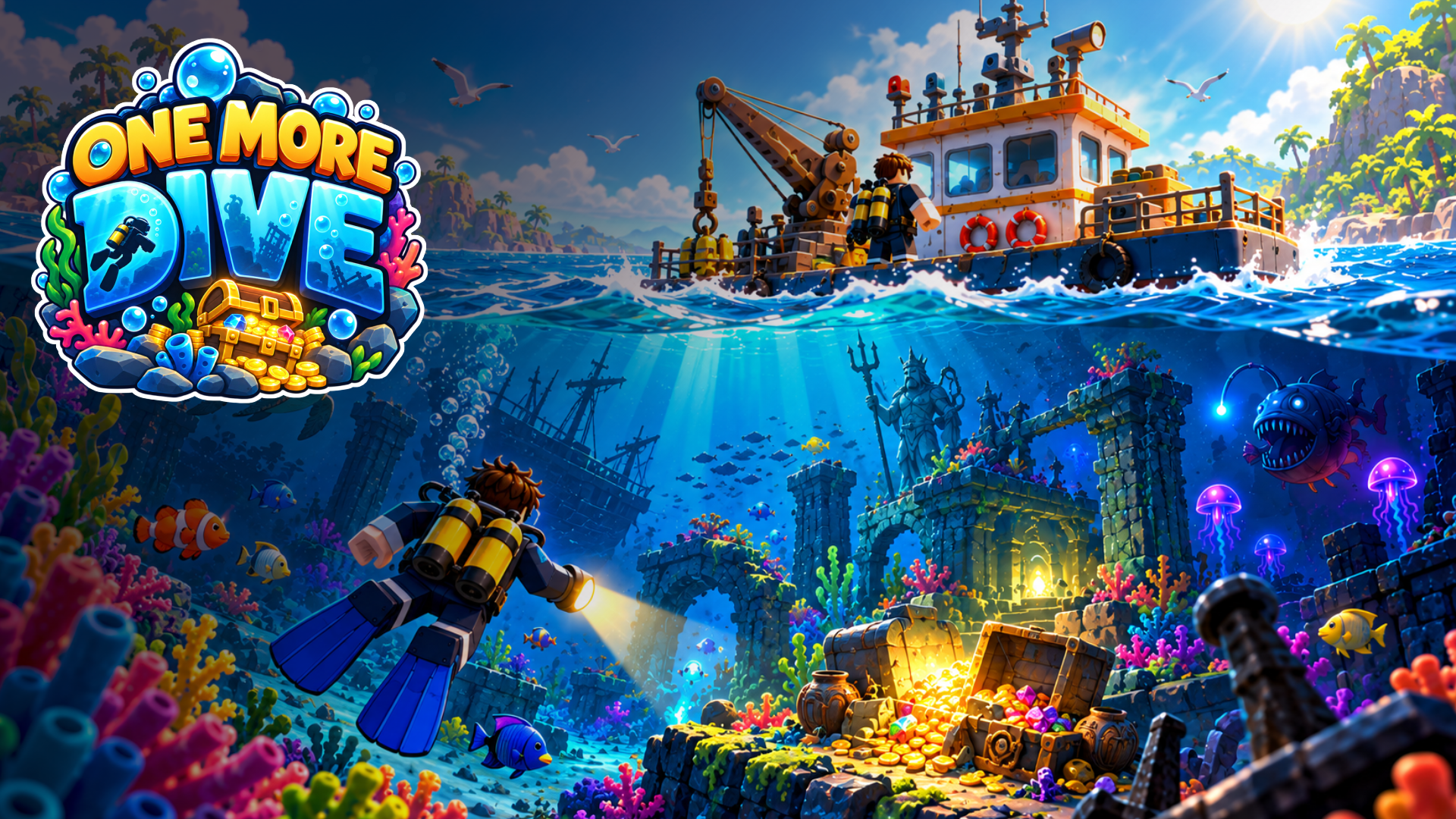 One More Dive game artwork